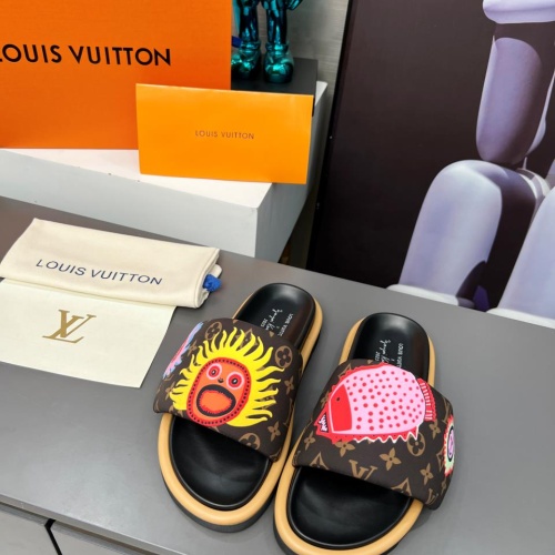 Cheap Louis Vuitton Slippers For Men #1196967 Replica Wholesale [$72.00 USD] [ITEM#1196967] on Replica Louis Vuitton Slippers