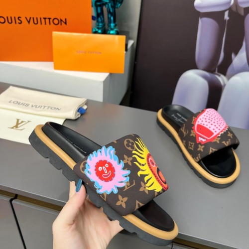 Cheap Louis Vuitton Slippers For Men #1196967 Replica Wholesale [$72.00 USD] [ITEM#1196967] on Replica Louis Vuitton Slippers