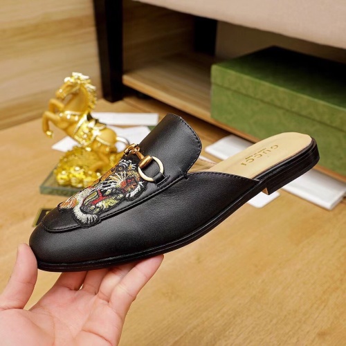 Cheap Gucci Slippers For Men #1196979 Replica Wholesale [$68.00 USD] [ITEM#1196979] on Replica Gucci Slippers