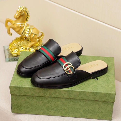 Cheap Gucci Slippers For Men #1196983 Replica Wholesale [$68.00 USD] [ITEM#1196983] on Replica Gucci Slippers