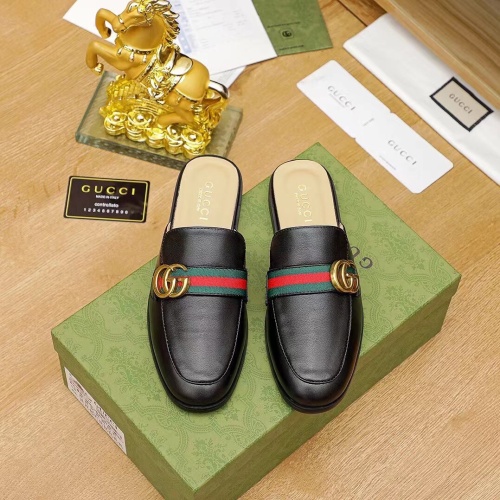 Cheap Gucci Slippers For Men #1196983 Replica Wholesale [$68.00 USD] [ITEM#1196983] on Replica Gucci Slippers