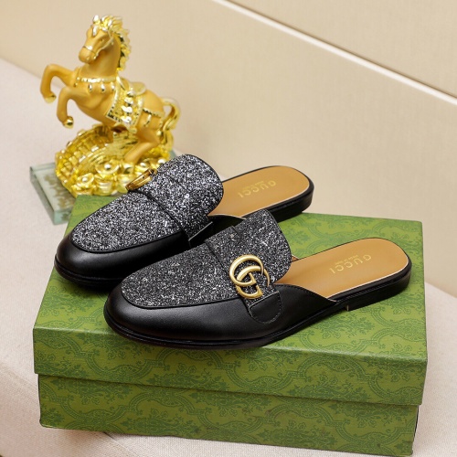 Cheap Gucci Slippers For Men #1196996 Replica Wholesale [$68.00 USD] [ITEM#1196996] on Replica Gucci Slippers