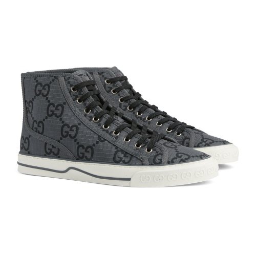 Cheap Gucci High Tops Shoes For Men #1197127 Replica Wholesale [$76.00 USD] [ITEM#1197127] on Replica Gucci High Tops Shoes