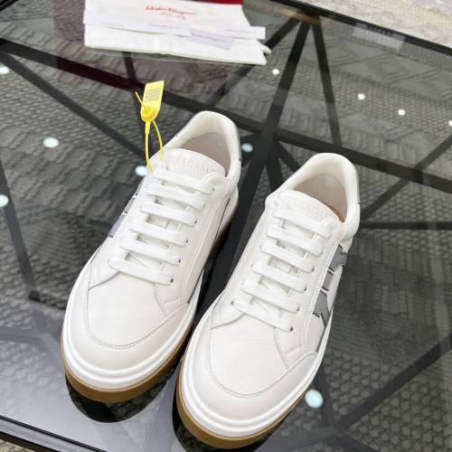 Cheap Salvatore Ferragamo Casual Shoes For Men #1197170 Replica Wholesale [$92.00 USD] [ITEM#1197170] on Replica Salvatore Ferragamo Casual Shoes