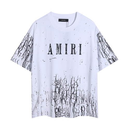 Cheap Amiri T-Shirts Short Sleeved For Unisex #1197196 Replica Wholesale [$27.00 USD] [ITEM#1197196] on Replica Amiri T-Shirts