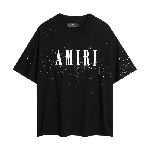 Cheap Amiri T-Shirts Short Sleeved For Unisex #1197200 Replica Wholesale [$27.00 USD] [ITEM#1197200] on Replica Amiri T-Shirts