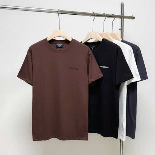 Cheap Balenciaga T-Shirts Short Sleeved For Men #1197214 Replica Wholesale [$27.00 USD] [ITEM#1197214] on Replica Balenciaga T-Shirts