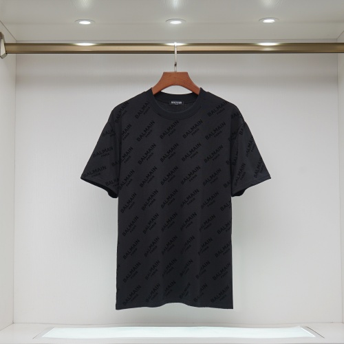 Cheap Balmain T-Shirts Short Sleeved For Unisex #1197229 Replica Wholesale [$29.00 USD] [ITEM#1197229] on Replica Balmain T-Shirts