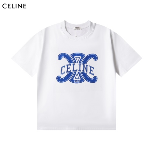 Cheap Celine T-Shirts Short Sleeved For Men #1197282 Replica Wholesale [$27.00 USD] [ITEM#1197282] on Replica Celine T-Shirts