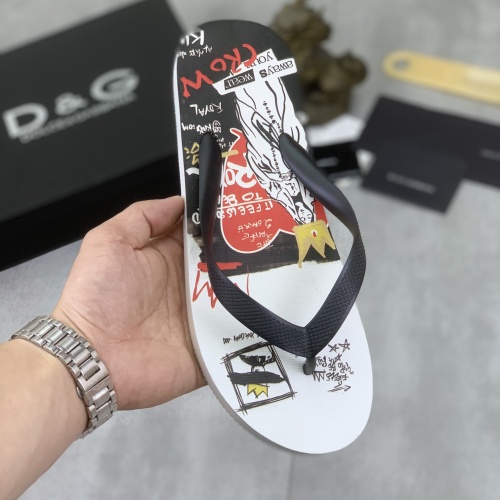 Cheap Dolce &amp; Gabbana D&amp;G Slippers For Women #1197344 Replica Wholesale [$45.00 USD] [ITEM#1197344] on Replica Dolce &amp; Gabbana D&amp;G Slippers
