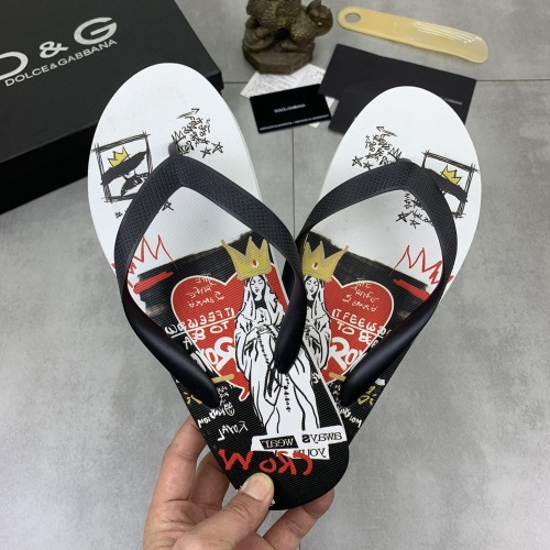 Cheap Dolce &amp; Gabbana D&amp;G Slippers For Women #1197344 Replica Wholesale [$45.00 USD] [ITEM#1197344] on Replica Dolce &amp; Gabbana D&amp;G Slippers
