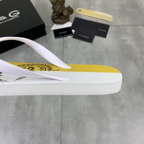 Cheap Dolce &amp; Gabbana D&amp;G Slippers For Men #1197345 Replica Wholesale [$45.00 USD] [ITEM#1197345] on Replica Dolce &amp; Gabbana D&amp;G Slippers