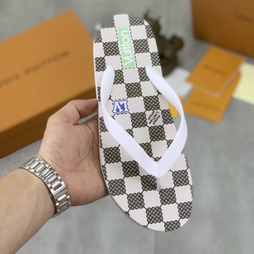 Cheap Louis Vuitton Slippers For Men #1197359 Replica Wholesale [$45.00 USD] [ITEM#1197359] on Replica Louis Vuitton Slippers