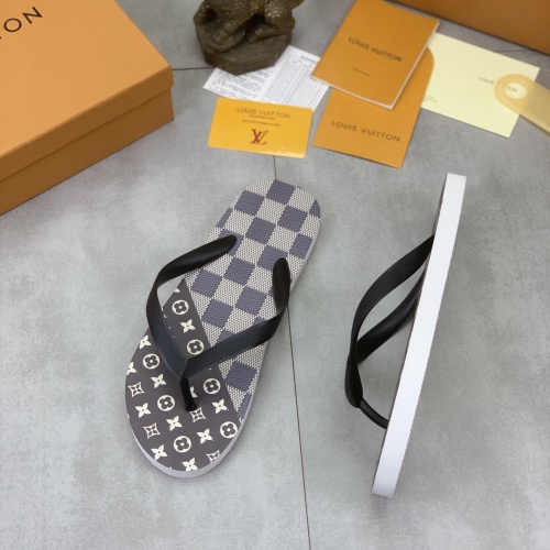 Cheap Louis Vuitton Slippers For Men #1197363 Replica Wholesale [$45.00 USD] [ITEM#1197363] on Replica Louis Vuitton Slippers