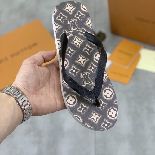 Cheap Louis Vuitton Slippers For Men #1197367 Replica Wholesale [$45.00 USD] [ITEM#1197367] on Replica Louis Vuitton Slippers