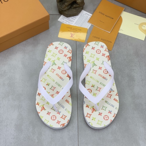 Cheap Louis Vuitton Slippers For Women #1197375 Replica Wholesale [$45.00 USD] [ITEM#1197375] on Replica Louis Vuitton Slippers