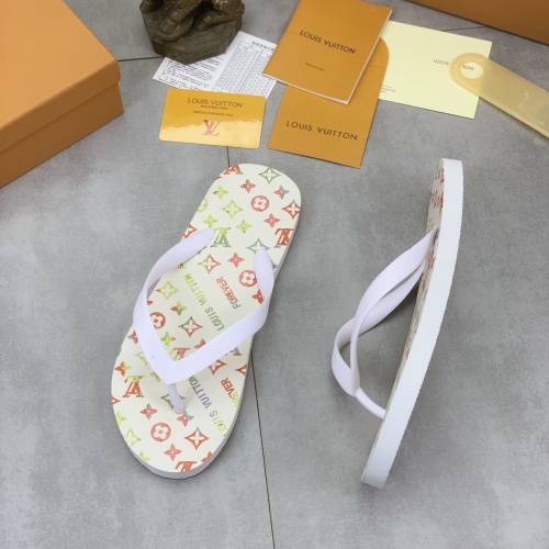 Cheap Louis Vuitton Slippers For Women #1197375 Replica Wholesale [$45.00 USD] [ITEM#1197375] on Replica Louis Vuitton Slippers