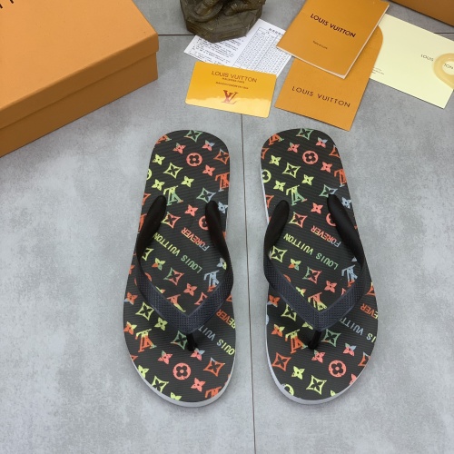 Cheap Louis Vuitton Slippers For Men #1197377 Replica Wholesale [$45.00 USD] [ITEM#1197377] on Replica Louis Vuitton Slippers