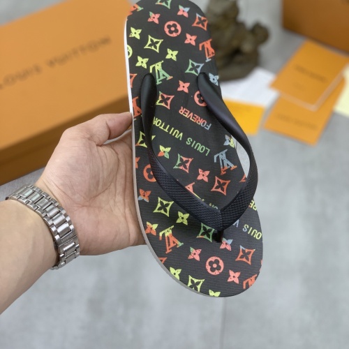 Cheap Louis Vuitton Slippers For Men #1197377 Replica Wholesale [$45.00 USD] [ITEM#1197377] on Replica Louis Vuitton Slippers