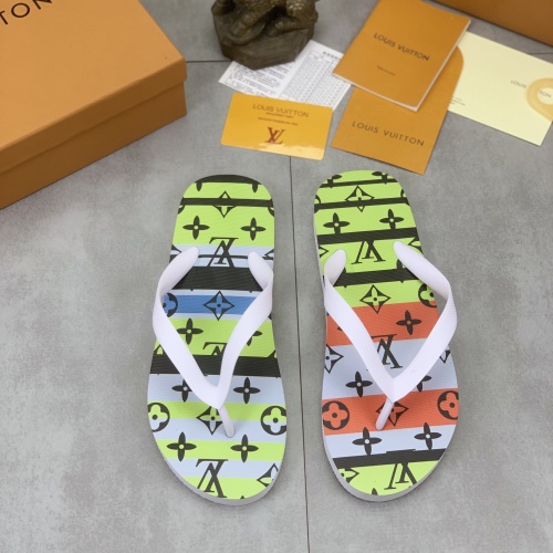 Cheap Louis Vuitton Slippers For Men #1197379 Replica Wholesale [$45.00 USD] [ITEM#1197379] on Replica Louis Vuitton Slippers