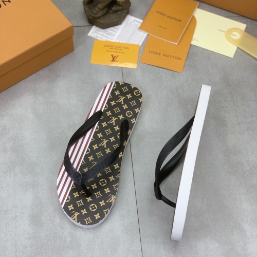 Cheap Louis Vuitton Slippers For Men #1197381 Replica Wholesale [$45.00 USD] [ITEM#1197381] on Replica Louis Vuitton Slippers