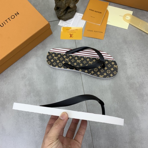 Cheap Louis Vuitton Slippers For Men #1197381 Replica Wholesale [$45.00 USD] [ITEM#1197381] on Replica Louis Vuitton Slippers