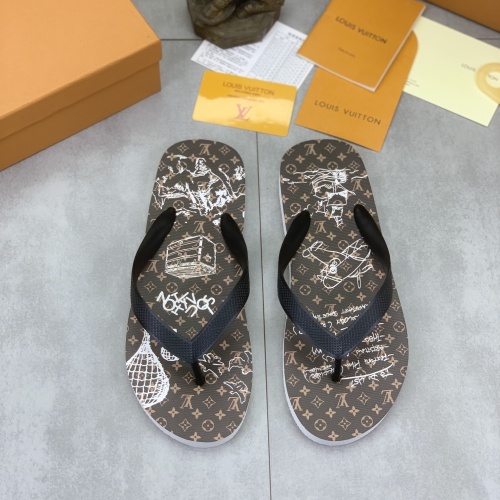 Cheap Louis Vuitton Slippers For Women #1197384 Replica Wholesale [$45.00 USD] [ITEM#1197384] on Replica Louis Vuitton Slippers