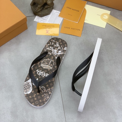 Cheap Louis Vuitton Slippers For Women #1197384 Replica Wholesale [$45.00 USD] [ITEM#1197384] on Replica Louis Vuitton Slippers