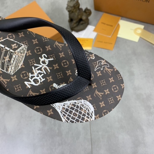 Cheap Louis Vuitton Slippers For Women #1197384 Replica Wholesale [$45.00 USD] [ITEM#1197384] on Replica Louis Vuitton Slippers