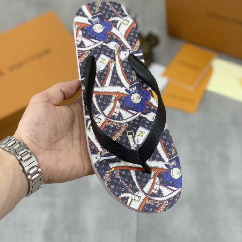 Cheap Louis Vuitton Slippers For Men #1197385 Replica Wholesale [$45.00 USD] [ITEM#1197385] on Replica Louis Vuitton Slippers