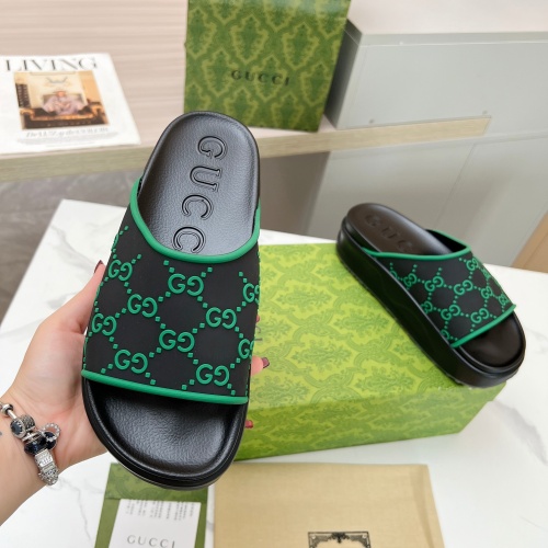 Cheap Gucci Slippers For Women #1197540 Replica Wholesale [$76.00 USD] [ITEM#1197540] on Replica Gucci Slippers