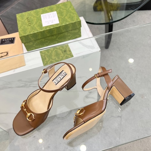 Cheap Gucci Sandal For Women #1197560 Replica Wholesale [$96.00 USD] [ITEM#1197560] on Replica Gucci Sandal