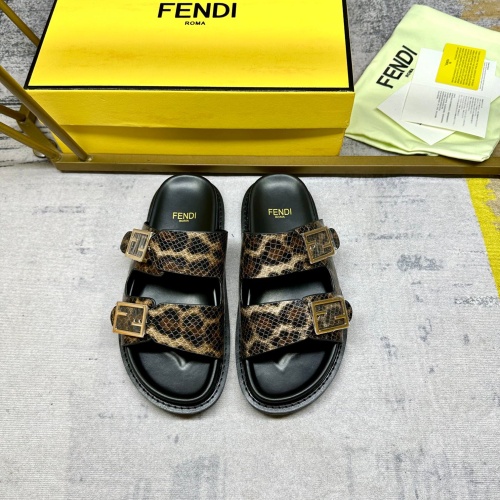 Cheap Fendi Slippers For Men #1197610 Replica Wholesale [$82.00 USD] [ITEM#1197610] on Replica Fendi Slippers