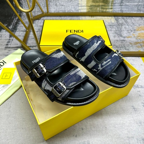 Cheap Fendi Slippers For Women #1197619 Replica Wholesale [$82.00 USD] [ITEM#1197619] on Replica Fendi Slippers