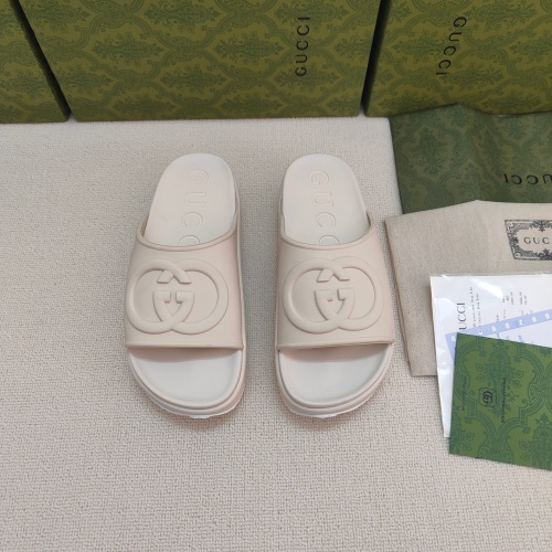 Cheap Gucci Slippers For Women #1197639 Replica Wholesale [$56.00 USD] [ITEM#1197639] on Replica Gucci Slippers