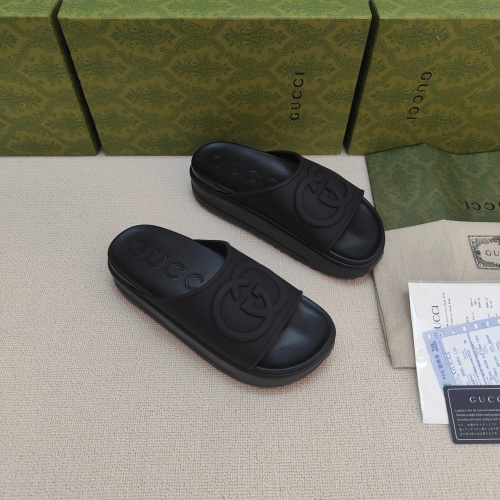 Cheap Gucci Slippers For Women #1197642 Replica Wholesale [$56.00 USD] [ITEM#1197642] on Replica Gucci Slippers