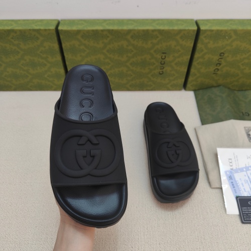 Cheap Gucci Slippers For Women #1197642 Replica Wholesale [$56.00 USD] [ITEM#1197642] on Replica Gucci Slippers