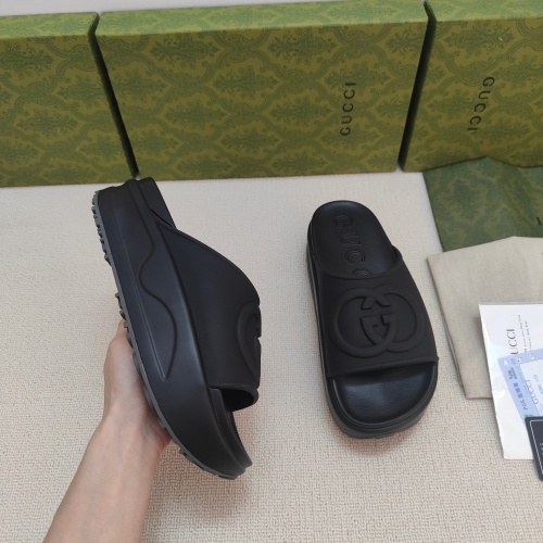 Cheap Gucci Slippers For Women #1197642 Replica Wholesale [$56.00 USD] [ITEM#1197642] on Replica Gucci Slippers