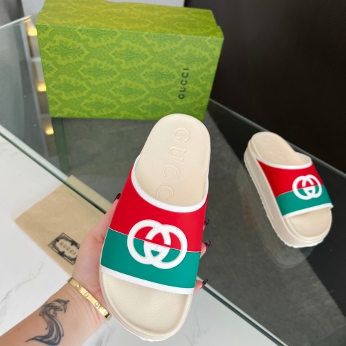 Cheap Gucci Slippers For Women #1197675 Replica Wholesale [$60.00 USD] [ITEM#1197675] on Replica Gucci Slippers