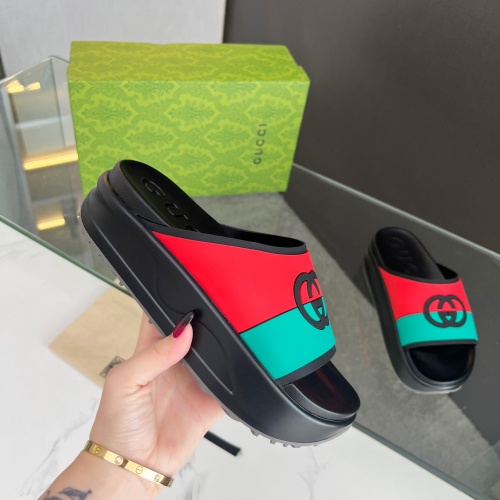 Cheap Gucci Slippers For Women #1197676 Replica Wholesale [$60.00 USD] [ITEM#1197676] on Replica Gucci Slippers