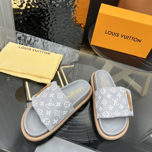 Cheap Louis Vuitton Slippers For Women #1197678 Replica Wholesale [$72.00 USD] [ITEM#1197678] on Replica Louis Vuitton Slippers