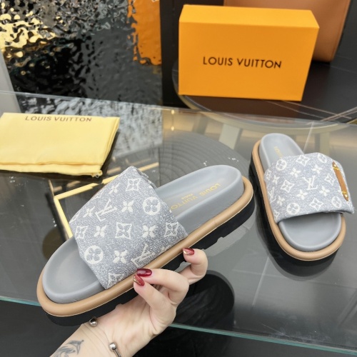 Cheap Louis Vuitton Slippers For Women #1197678 Replica Wholesale [$72.00 USD] [ITEM#1197678] on Replica Louis Vuitton Slippers