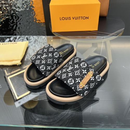 Cheap Louis Vuitton Slippers For Women #1197679 Replica Wholesale [$72.00 USD] [ITEM#1197679] on Replica Louis Vuitton Slippers