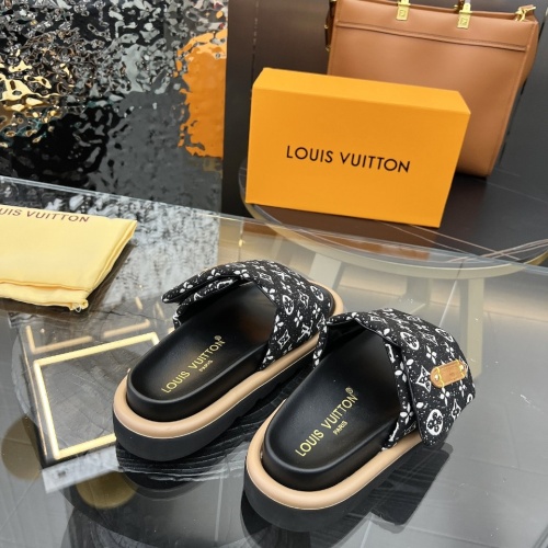 Cheap Louis Vuitton Slippers For Women #1197679 Replica Wholesale [$72.00 USD] [ITEM#1197679] on Replica Louis Vuitton Slippers