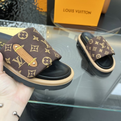 Cheap Louis Vuitton Slippers For Women #1197680 Replica Wholesale [$72.00 USD] [ITEM#1197680] on Replica Louis Vuitton Slippers