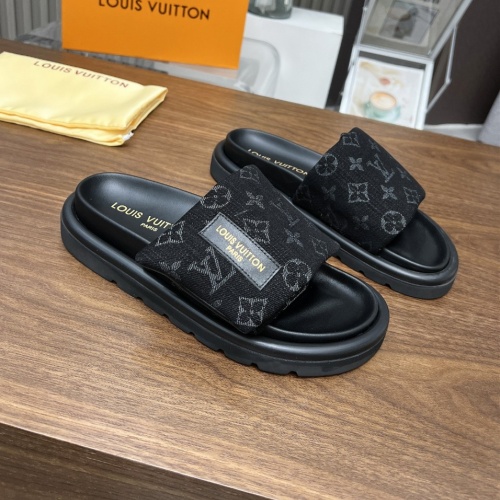 Cheap Louis Vuitton Slippers For Women #1197681 Replica Wholesale [$72.00 USD] [ITEM#1197681] on Replica Louis Vuitton Slippers