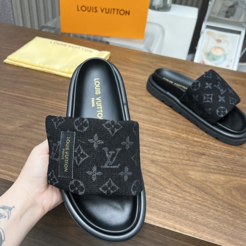 Cheap Louis Vuitton Slippers For Women #1197681 Replica Wholesale [$72.00 USD] [ITEM#1197681] on Replica Louis Vuitton Slippers