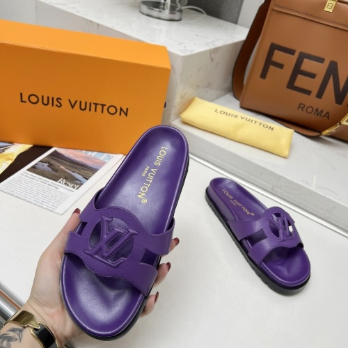 Cheap Louis Vuitton Slippers For Women #1197708 Replica Wholesale [$76.00 USD] [ITEM#1197708] on Replica Louis Vuitton Slippers