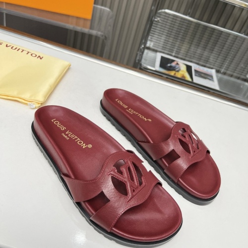 Cheap Louis Vuitton Slippers For Women #1197710 Replica Wholesale [$76.00 USD] [ITEM#1197710] on Replica Louis Vuitton Slippers