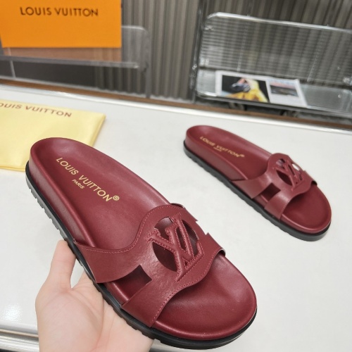 Cheap Louis Vuitton Slippers For Women #1197710 Replica Wholesale [$76.00 USD] [ITEM#1197710] on Replica Louis Vuitton Slippers